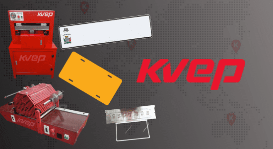 contact kvep, the license plate machine manufacturer