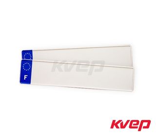 blank number plate 1 layer