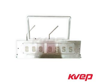 jig for number plate embossing machine