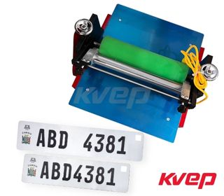 license plate roller coating machine