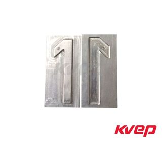 mould for number plate embosing machine