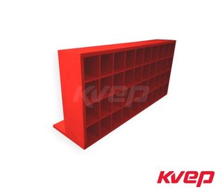 shelf for number plate embossing machine