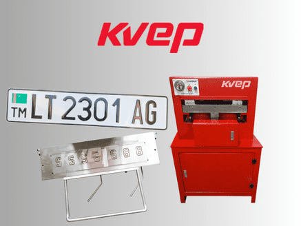 kvep license plate manufacturing