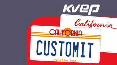 license plate customization