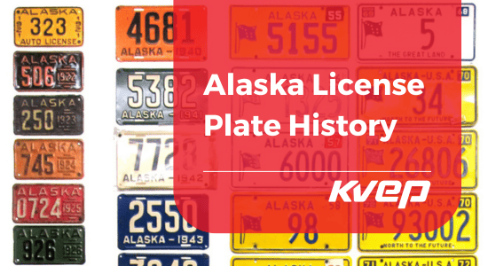 alaska license plate history